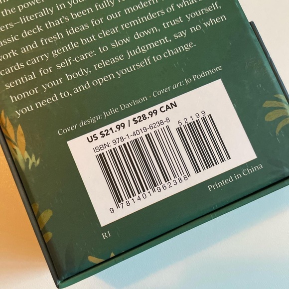 Self-Care Wisdom Cards by Cheryl Richardson - Picture 2 of 2